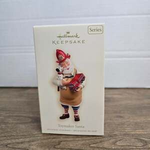 Hallmark Keepsake Ornament Toymaker Santa #9 in Series (2008)